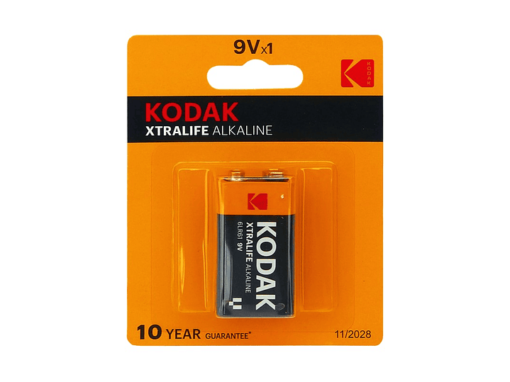 Bateria 9v Kodak Alcalina Xtralife 1