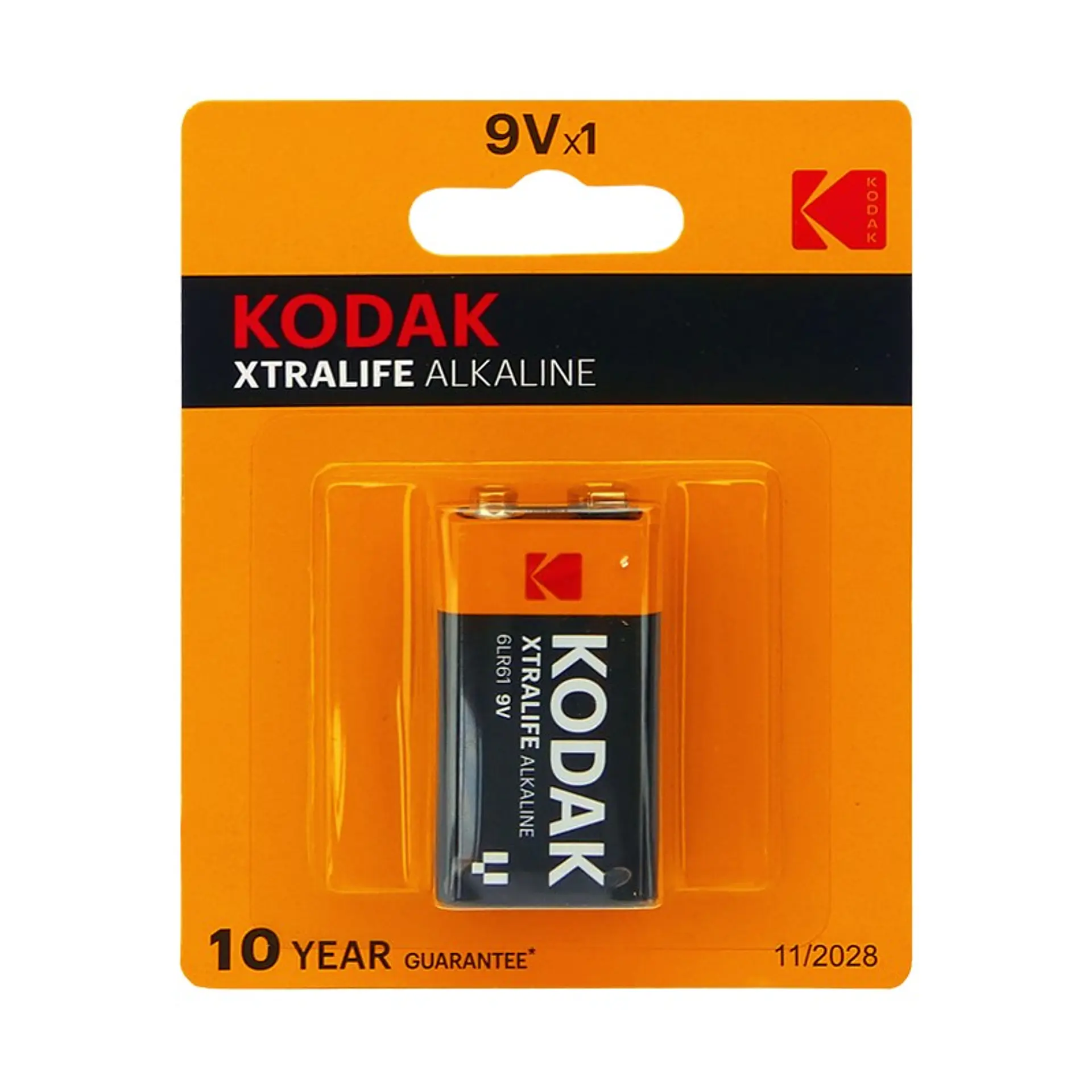 Bateria 9v Kodak Alcalina Xtralife 1