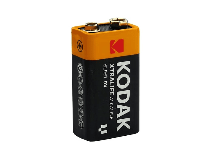 Bateria 9v Kodak Alcalina Xtralife 3