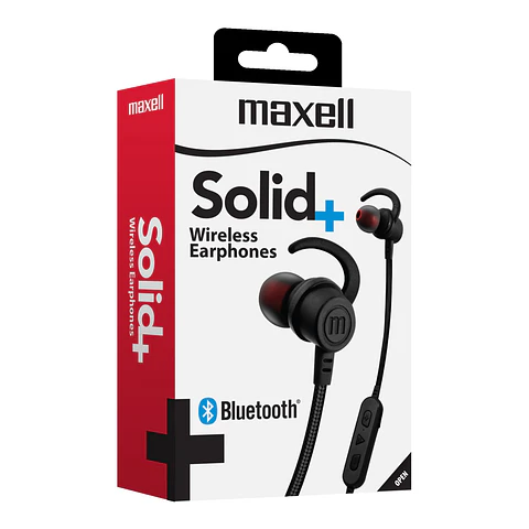 Audifonos BT Maxell Solid+ EB-BT100 Negro