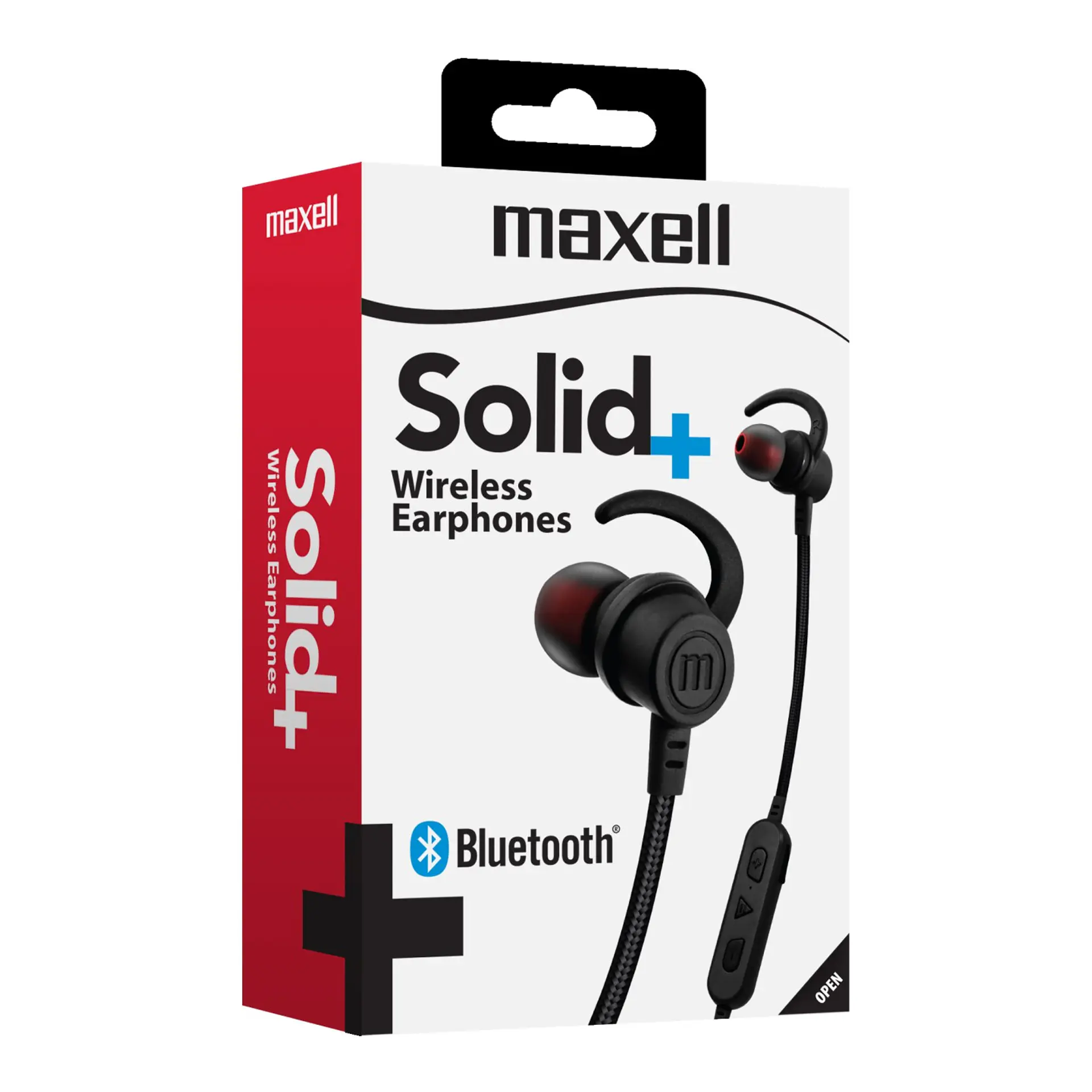 Audifonos BT Maxell Solid+ EB-BT100 Negro 2