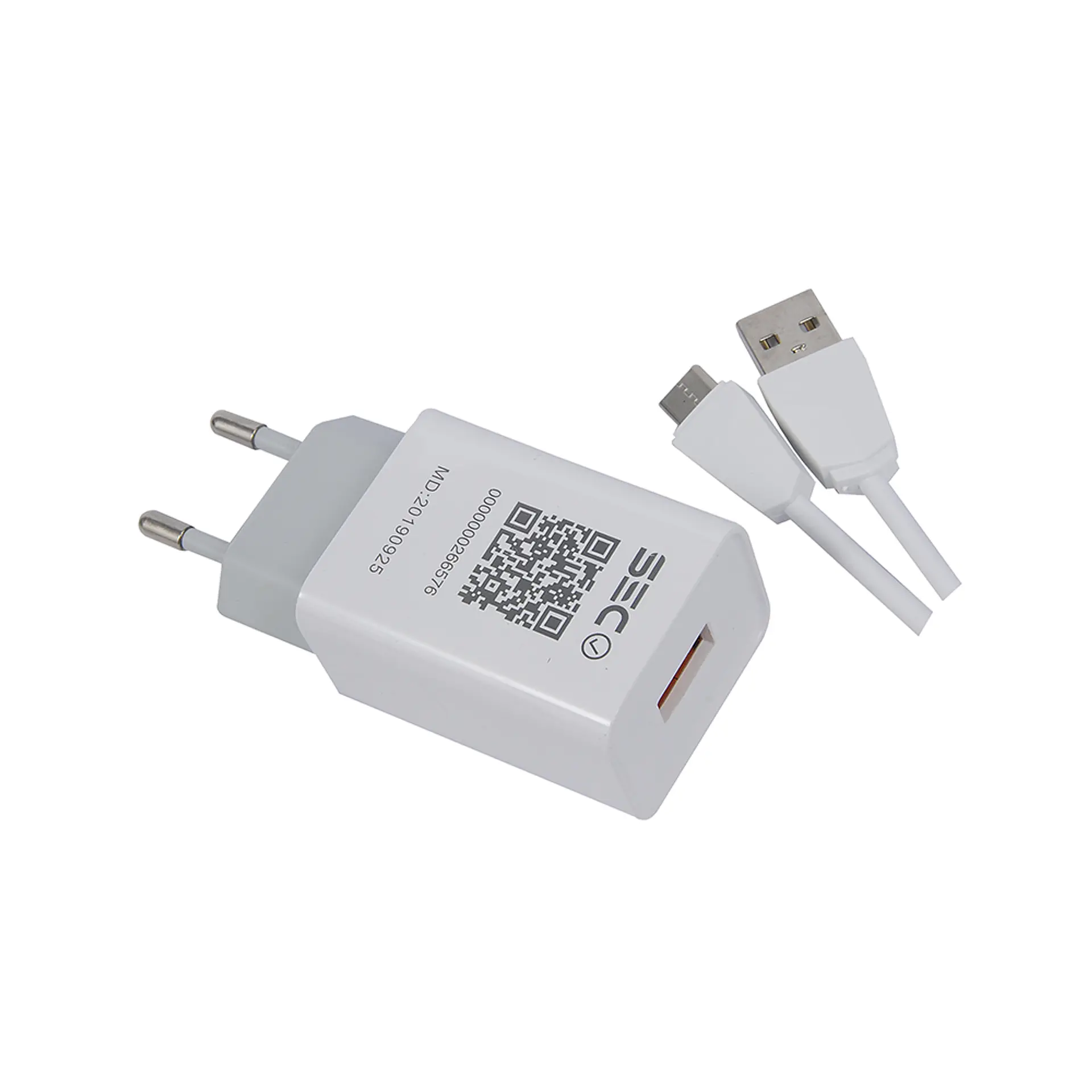Cargador Pared 1 Usb 3A Tecmaster Blanco 1