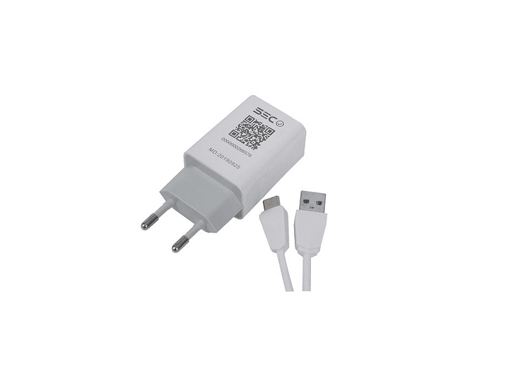 Cargador Pared 1 Usb 3A Tecmaster Blanco 2