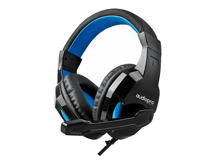 Audifono Gamer Microfono Audiopro 016 Azul 1