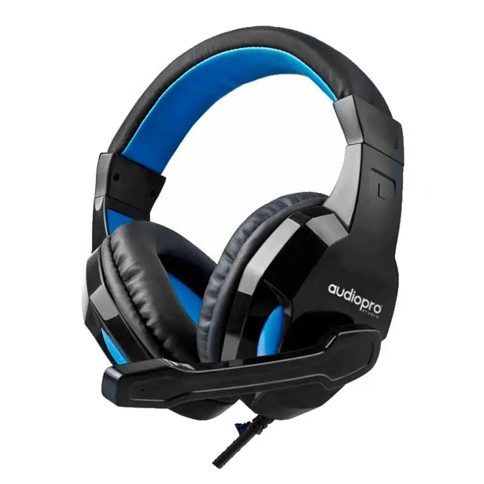 Audifono Gamer Microfono Audiopro 016 Azul 1