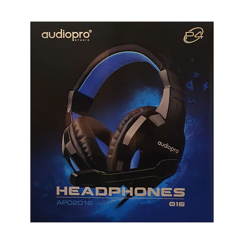 Audifono Gamer Microfono Audiopro 016 Azul