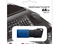 Pendrive DTXM 64gb Usb 3.2 Kingston Azul/Negro - Miniatura 2