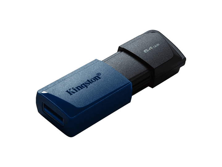Pendrive DTXM 64gb Usb 3.2 Kingston Azul/Negro 3