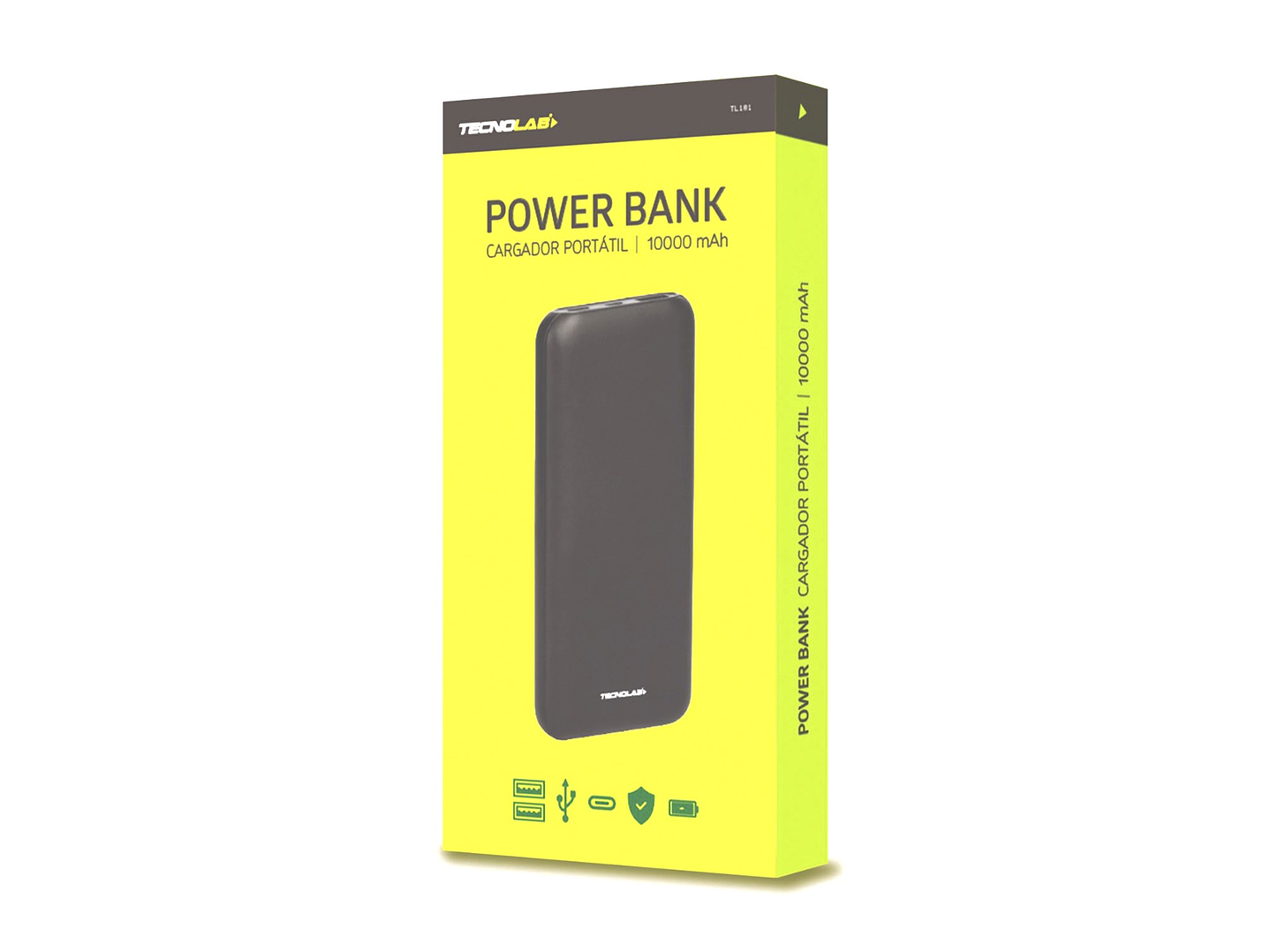 Bateria Portatil Powerbank Turbo 10.000 Tecnolab 2