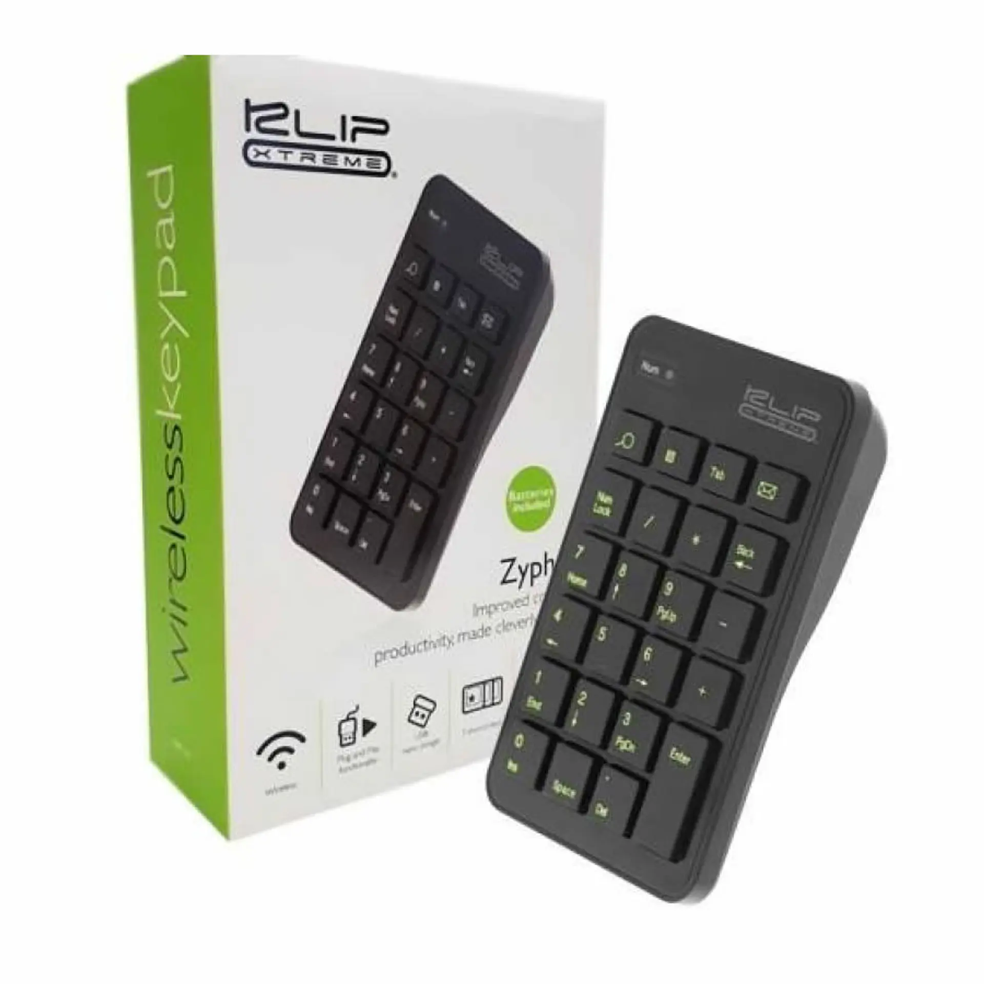 Teclado Numerico Inalambrico Klipxtreme 1