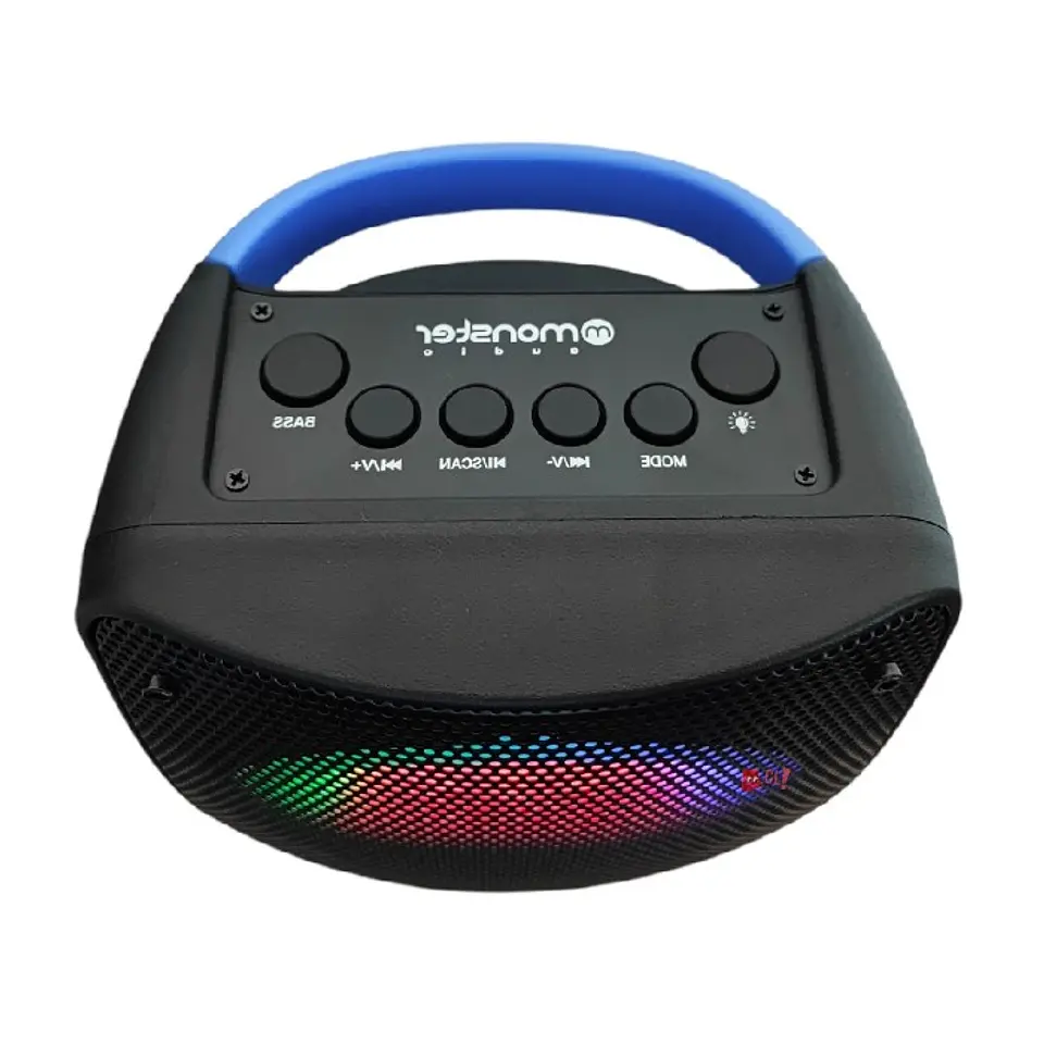 Parlante Portatil Monster TWS Negro 839BL 3