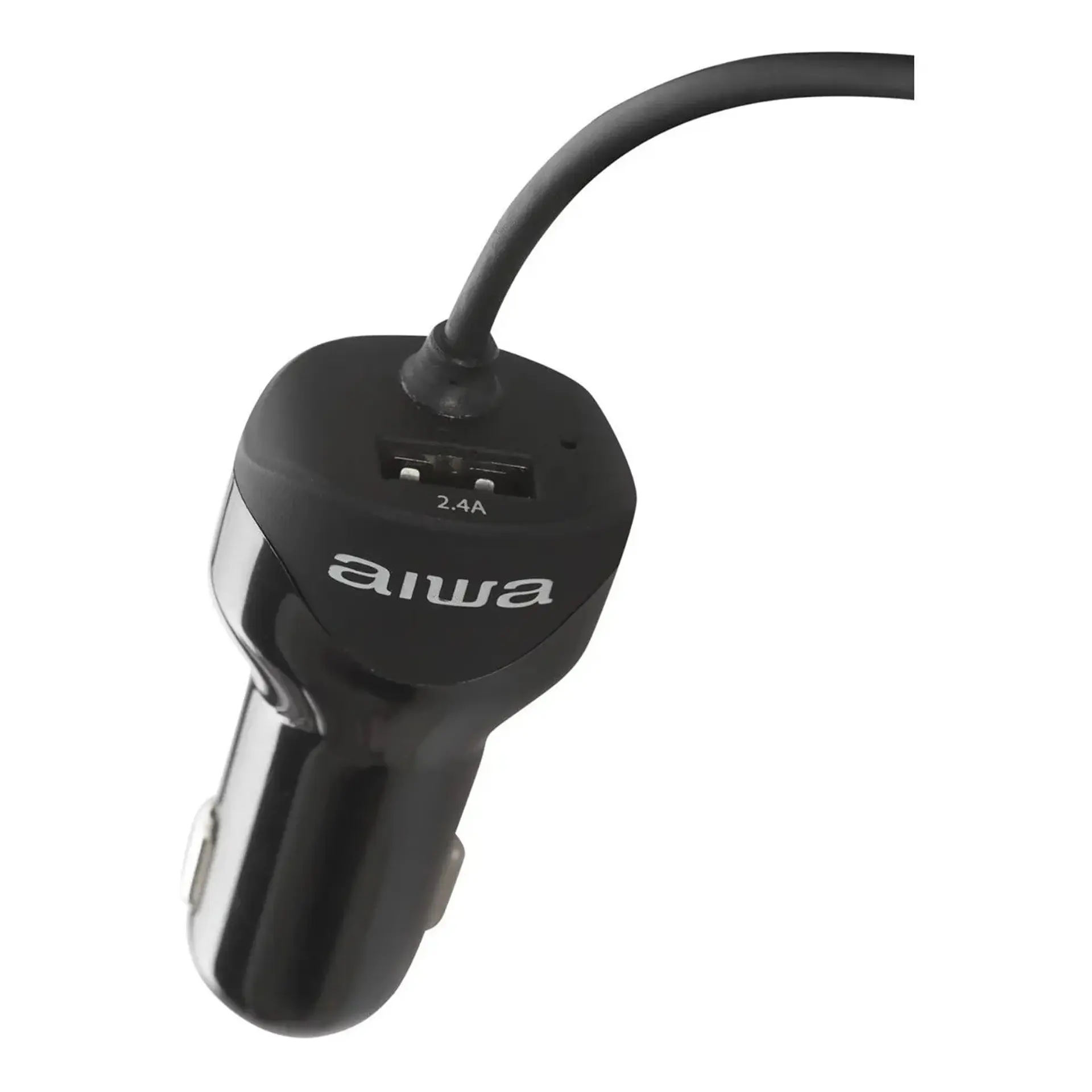 Cargador Aiwa Celular Auto Cable Tipo C + Usb 2