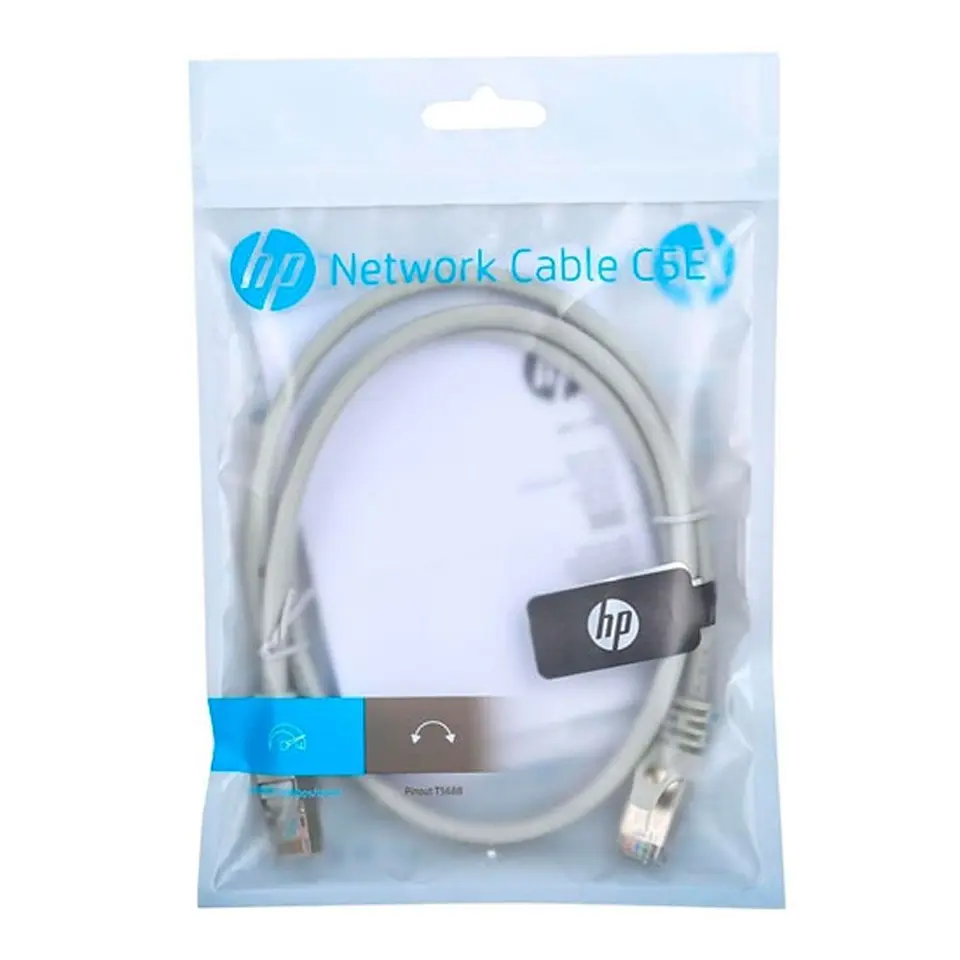 Cable de Red HP 2 Metros Upt Cat 5e 2