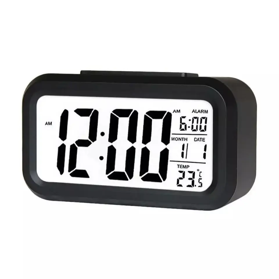 Reloj Tecnolab Pantalla Lcd TL305BK Negro Alarma 1