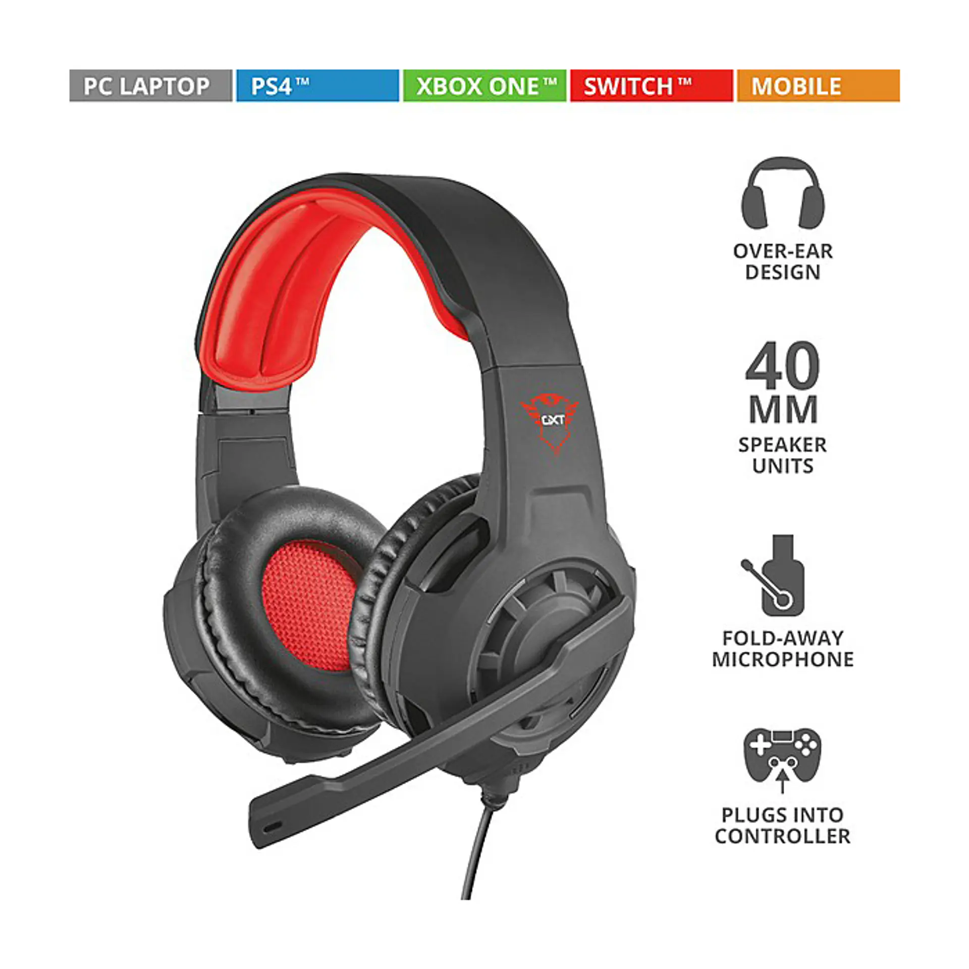 Audifonos Gamer Trust Gtx 310 Radius 7.1 2