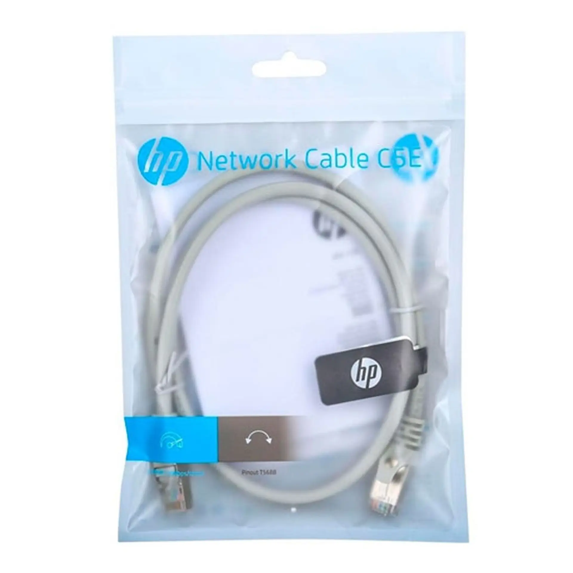 Cable de Red HP 3 Metros Upt Cat 5e 2