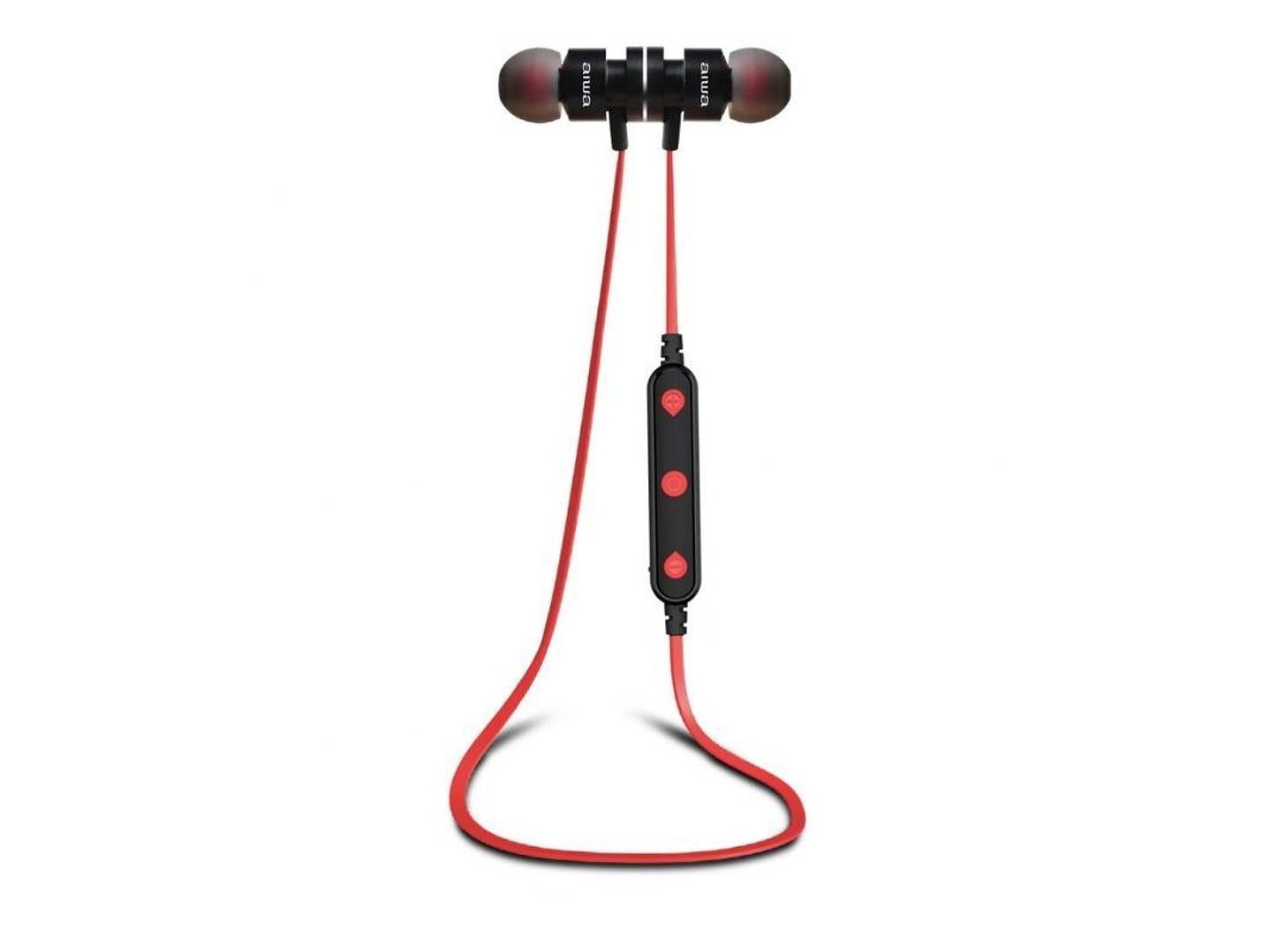Audifonos Inalambricos Aiwa Deportivos 660BT Rojo 1