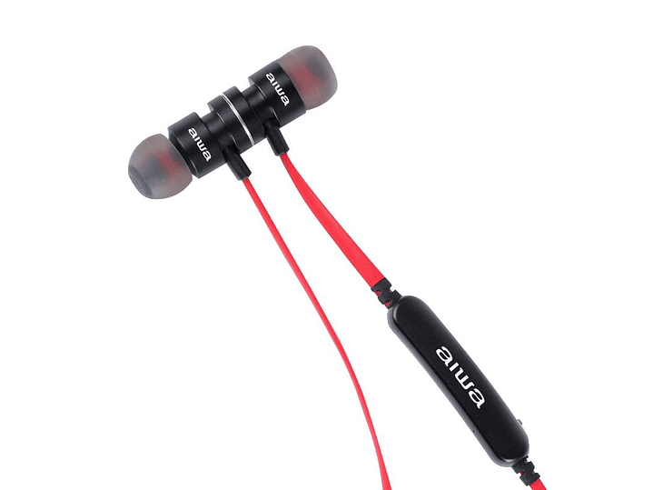 Audifonos Inalambricos Aiwa Deportivos 660BT Rojo 2