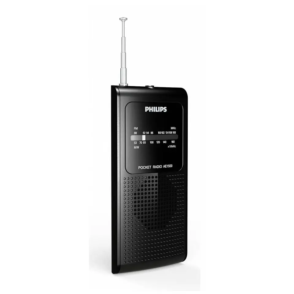Radio Portatil Philips de Bolsillo AM FM 2