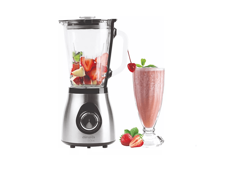 Licuadora Aiwa Acero Inoxidable 1.5l Gris 2