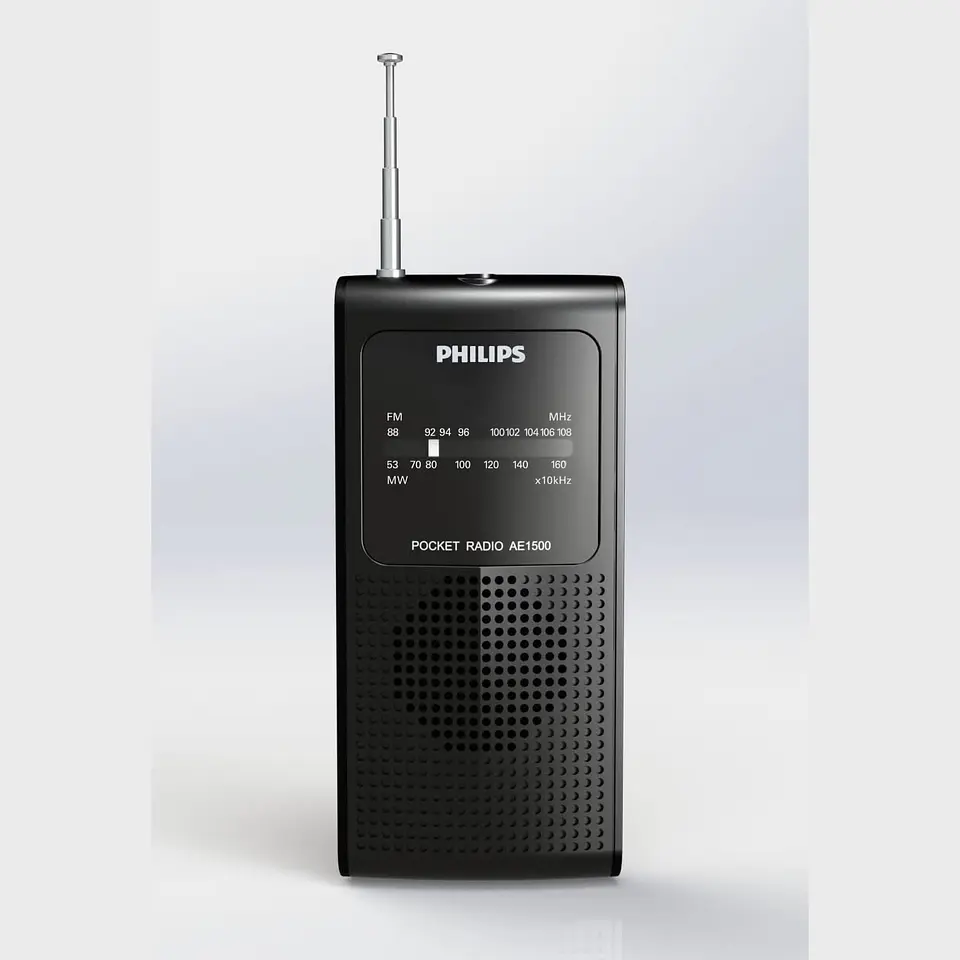 Radio Portatil Philips de Bolsillo AM FM 3