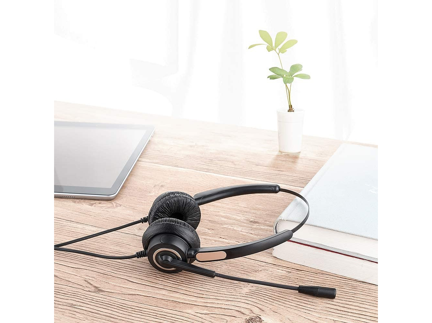 Audifonos HP DHE-8000 Headset Conexion Usb 4