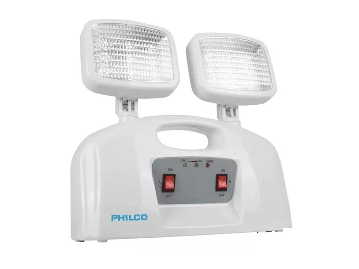Lampara Led de Emergencia 2 Focos Philco AT58 2