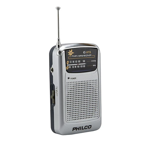 Radio a Pilas Philco ICX-15 Fm/Am Portable de Bolsillo