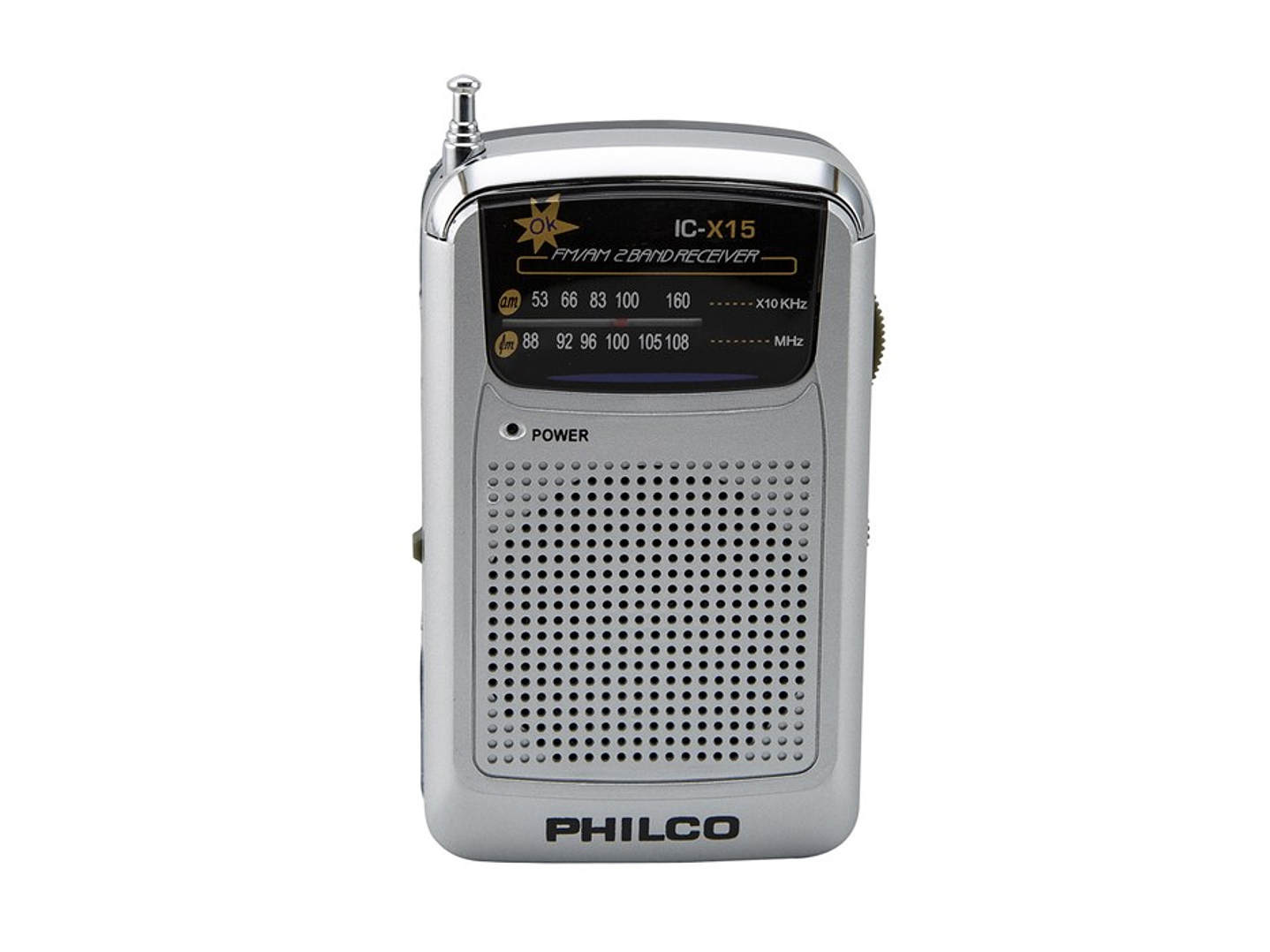 Radio a Pilas Philco ICX-15 Fm/Am Portable de Bolsillo 3