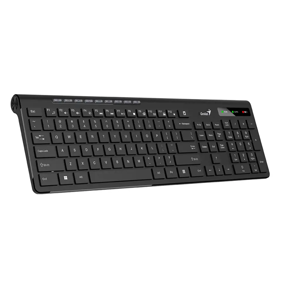 Teclado Inalámbrico Slimstar 7230 Genius Negro 1