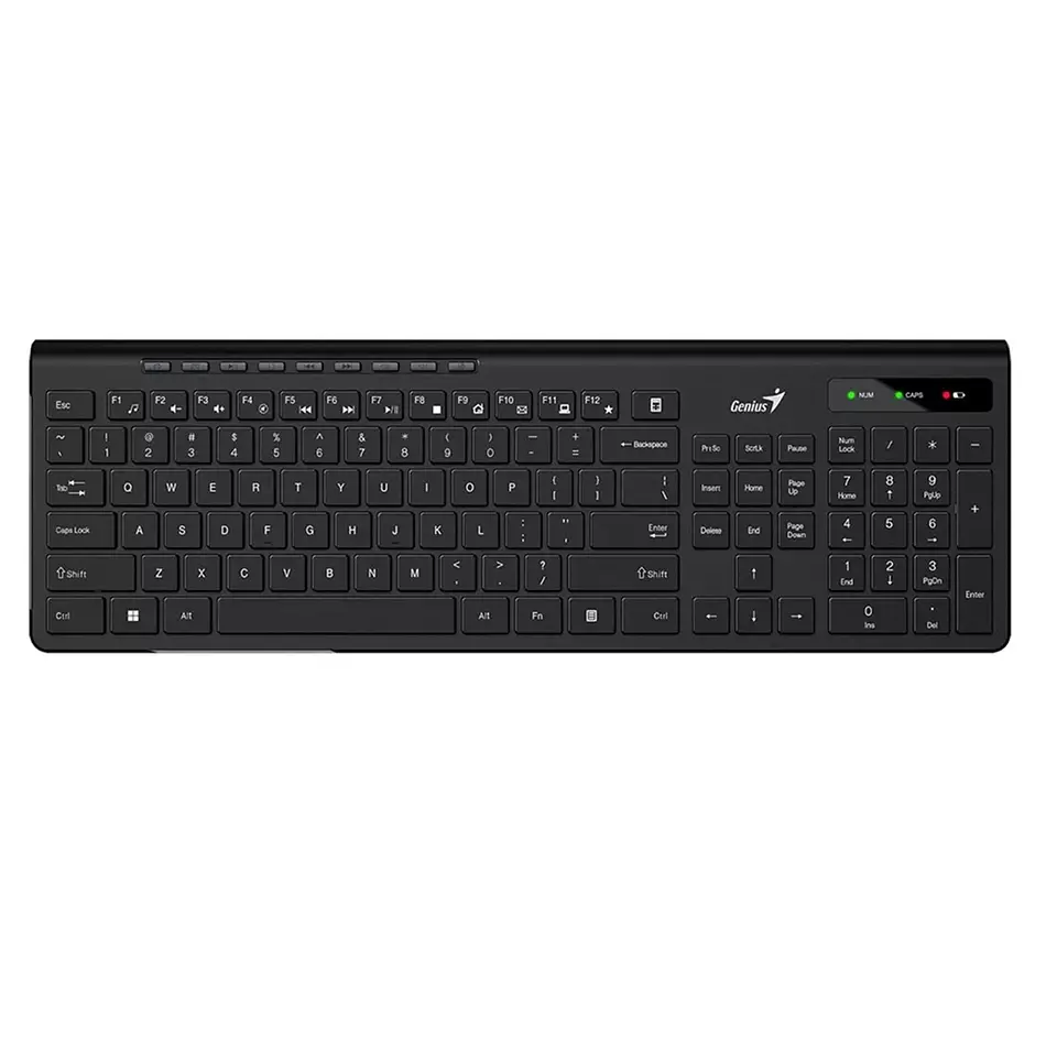 Teclado Inalámbrico Slimstar 7230 Genius Negro 3