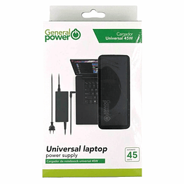 Cargador Universal Notebook 45W General Power