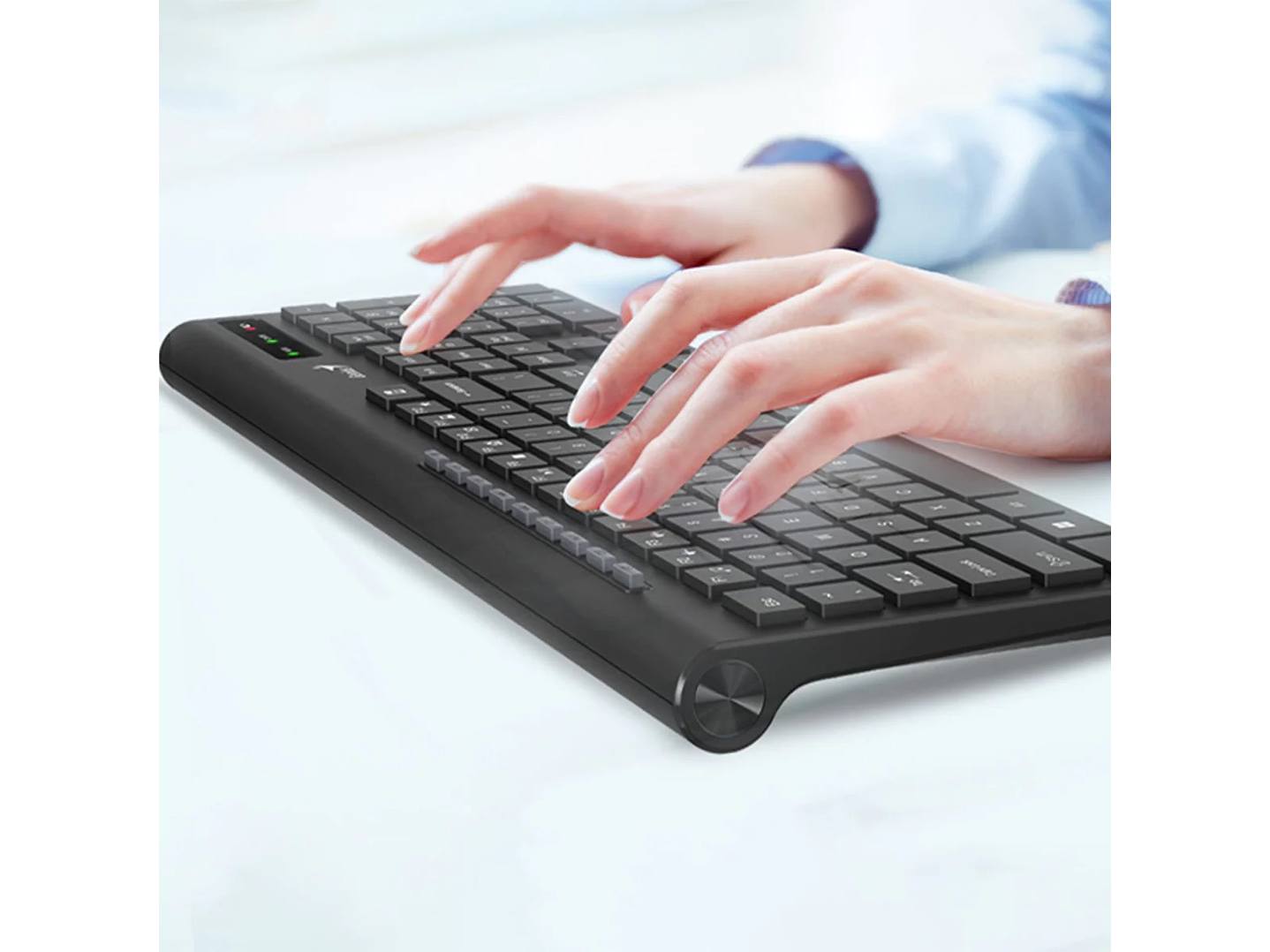 Teclado Inalámbrico Slimstar 7230 Genius Negro 5