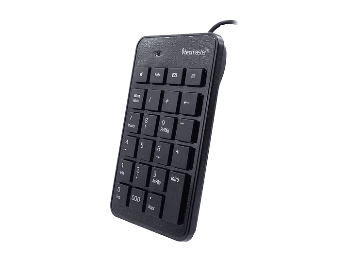 Teclado Numerico Tecmaster Usb Negro 3