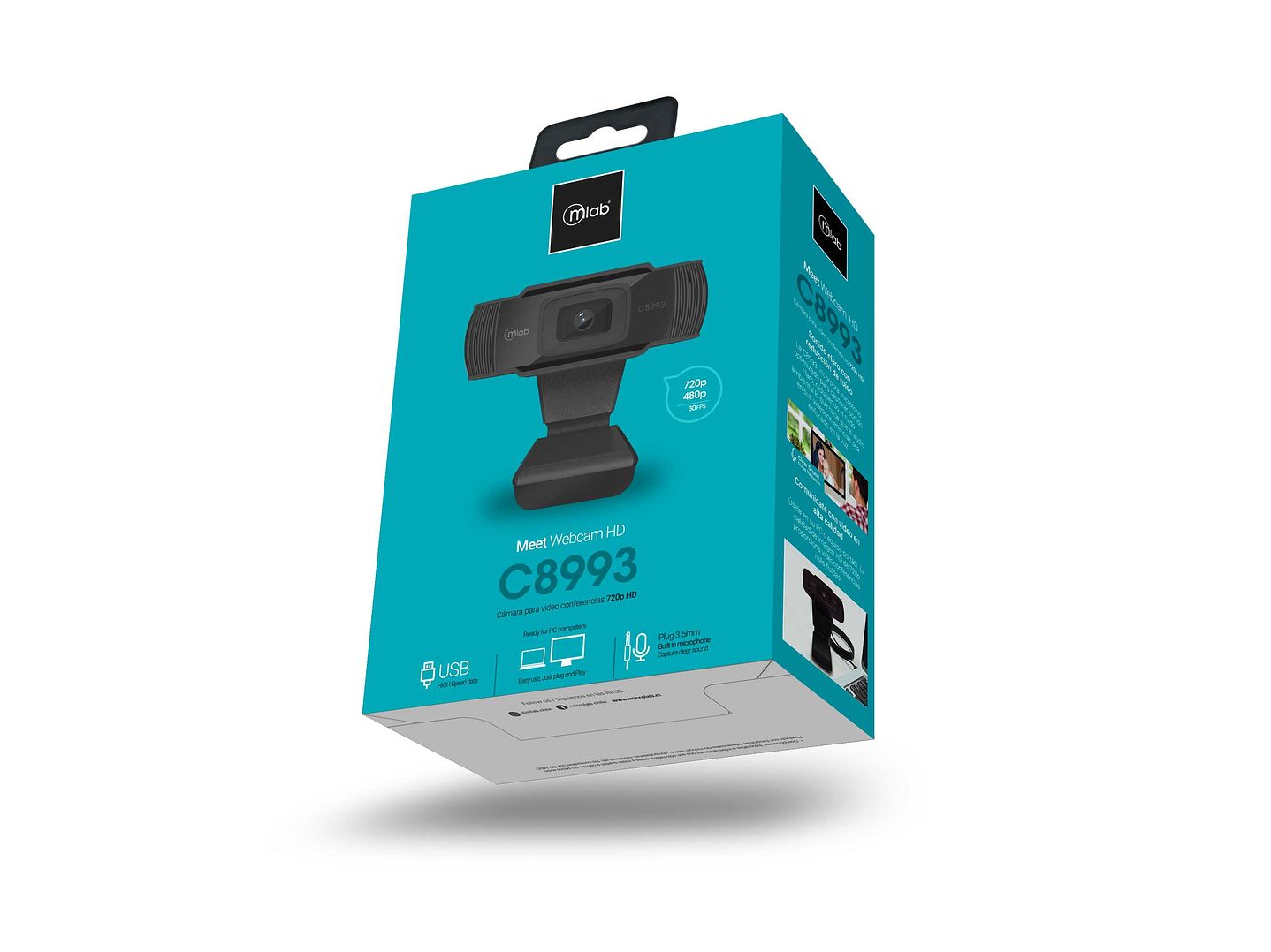 Camara Web HD 720p Mlab con Microfono 2