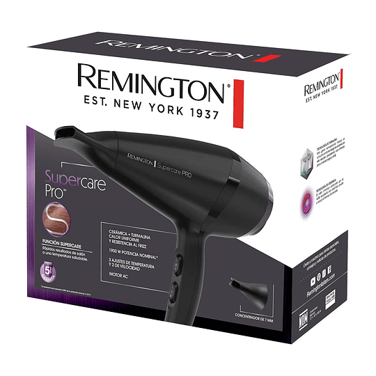 Secador Pelo Remington Super Care Pro D23A