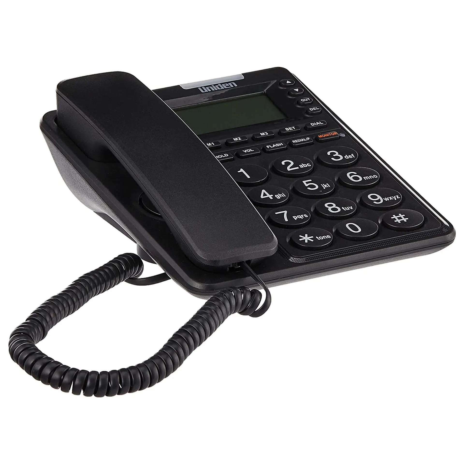 Telefono Fijo Uniden Negro CE6409 Con Visor 1