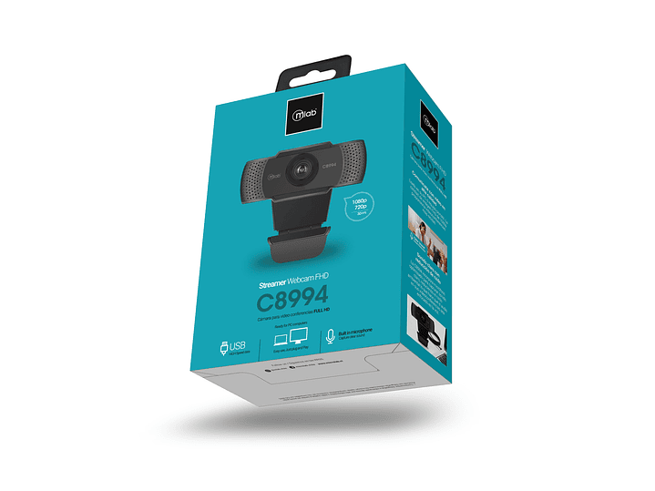 Camara Web Full HD 1080p Mlab con Microfono 2