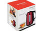 Hervidor Eléctrico Aiwa Acero Inoxidable 1,7L AW JD1402R Rojo - Miniatura 5
