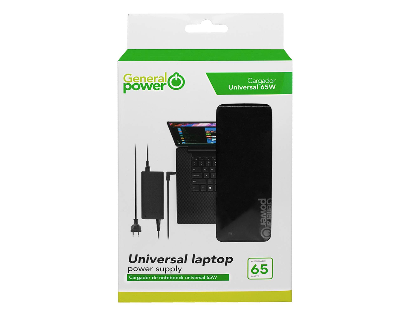 Cargador Universal Notebook 65W General Power 1