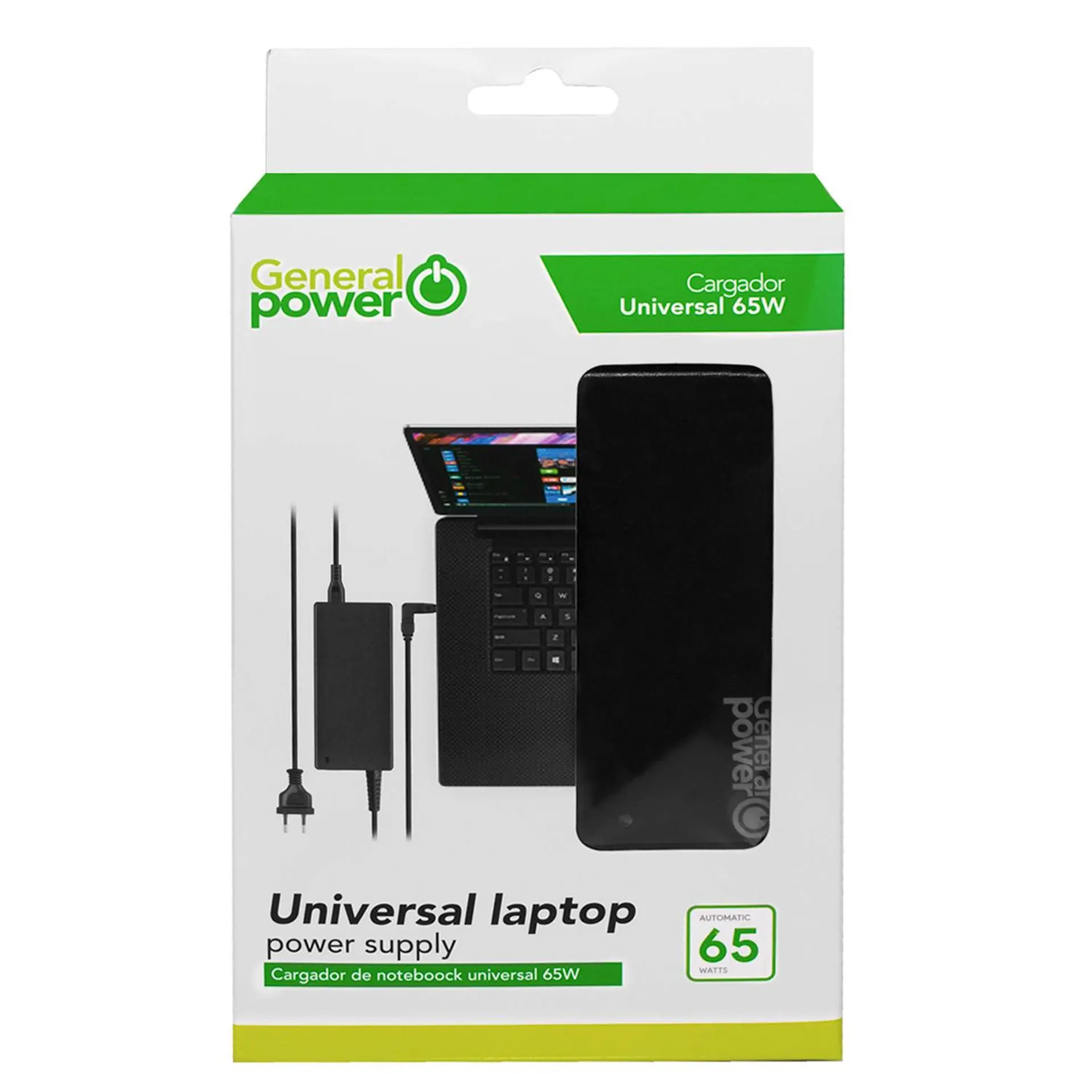 Cargador Universal Notebook 65W General Power 1