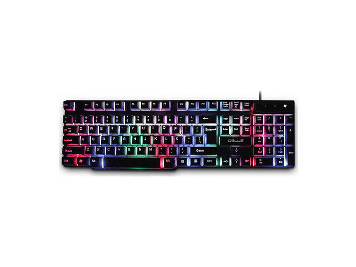 Teclado Gamer Retroiluminado Dblue K57 1
