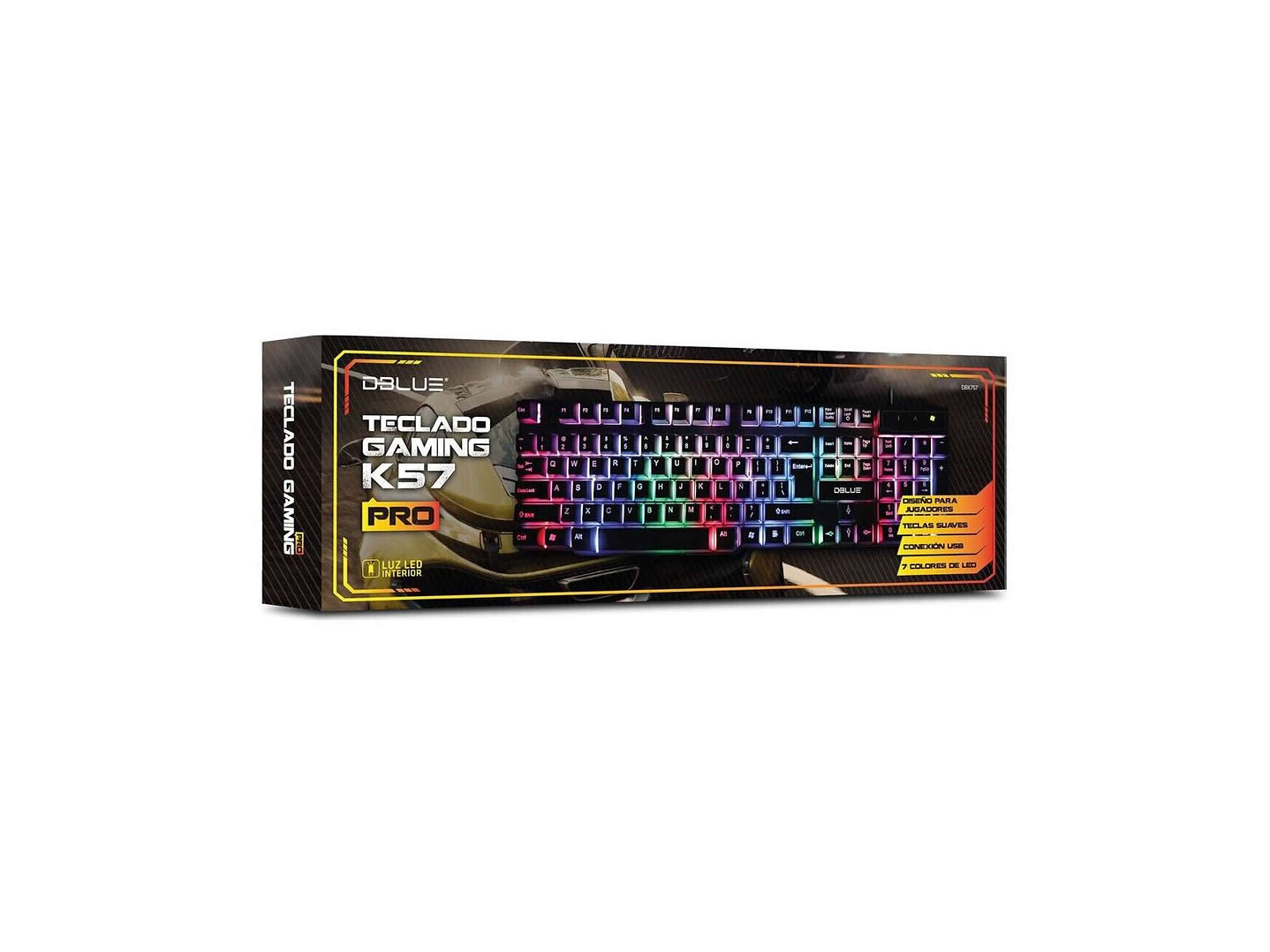 Teclado Gamer Retroiluminado Dblue K57 4