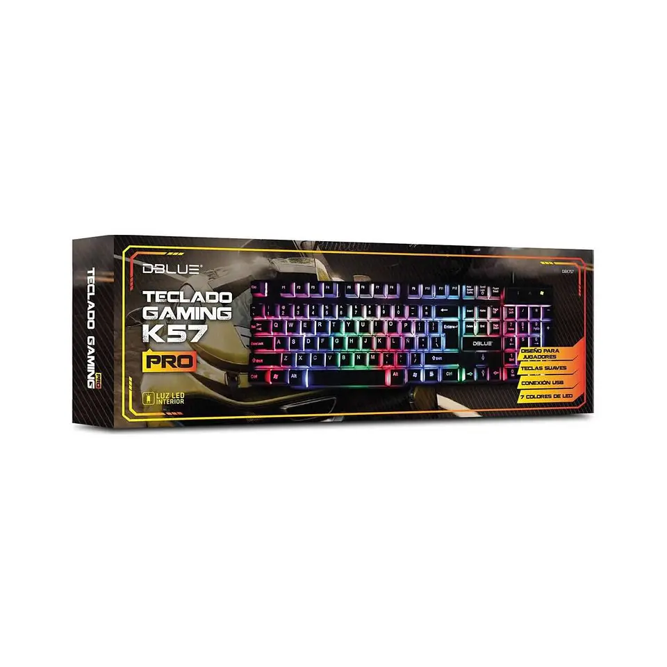 Teclado Gamer Retroiluminado Dblue K57 4