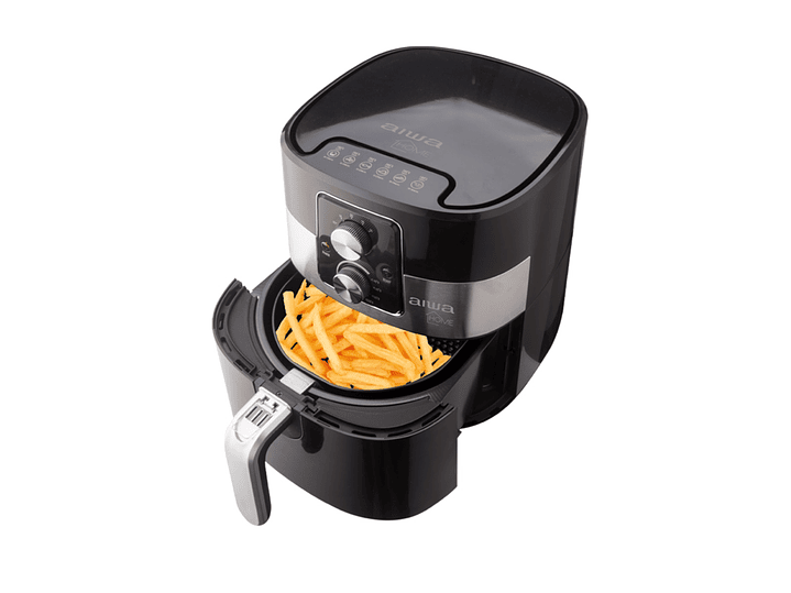 Freidora Aire Sin Aceite Aiwa Aw-fd7003 Negro 2