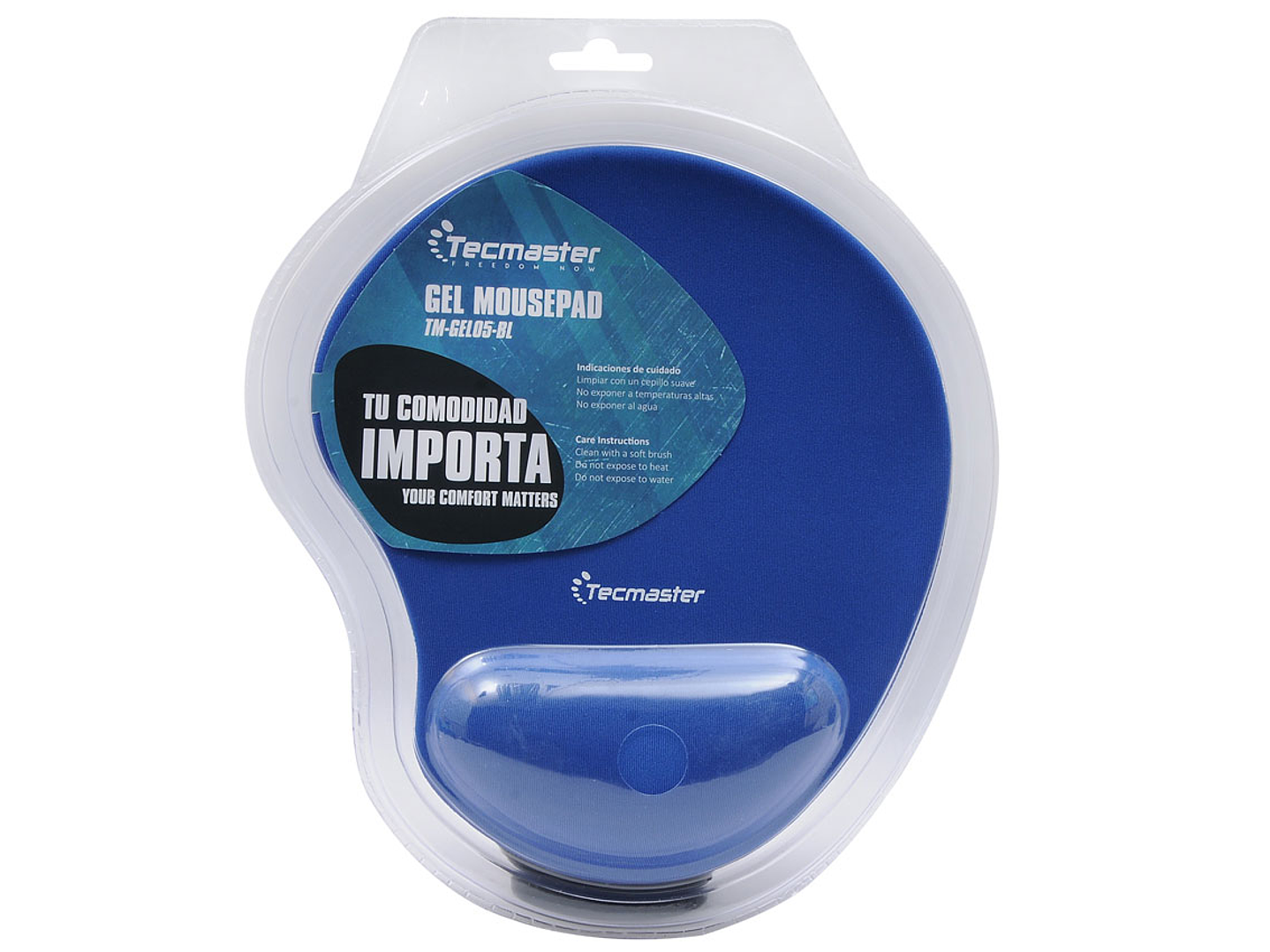 Mouse Pad Alfombrilla Apoya Muñeca Gel Silicona Tecmaster 2