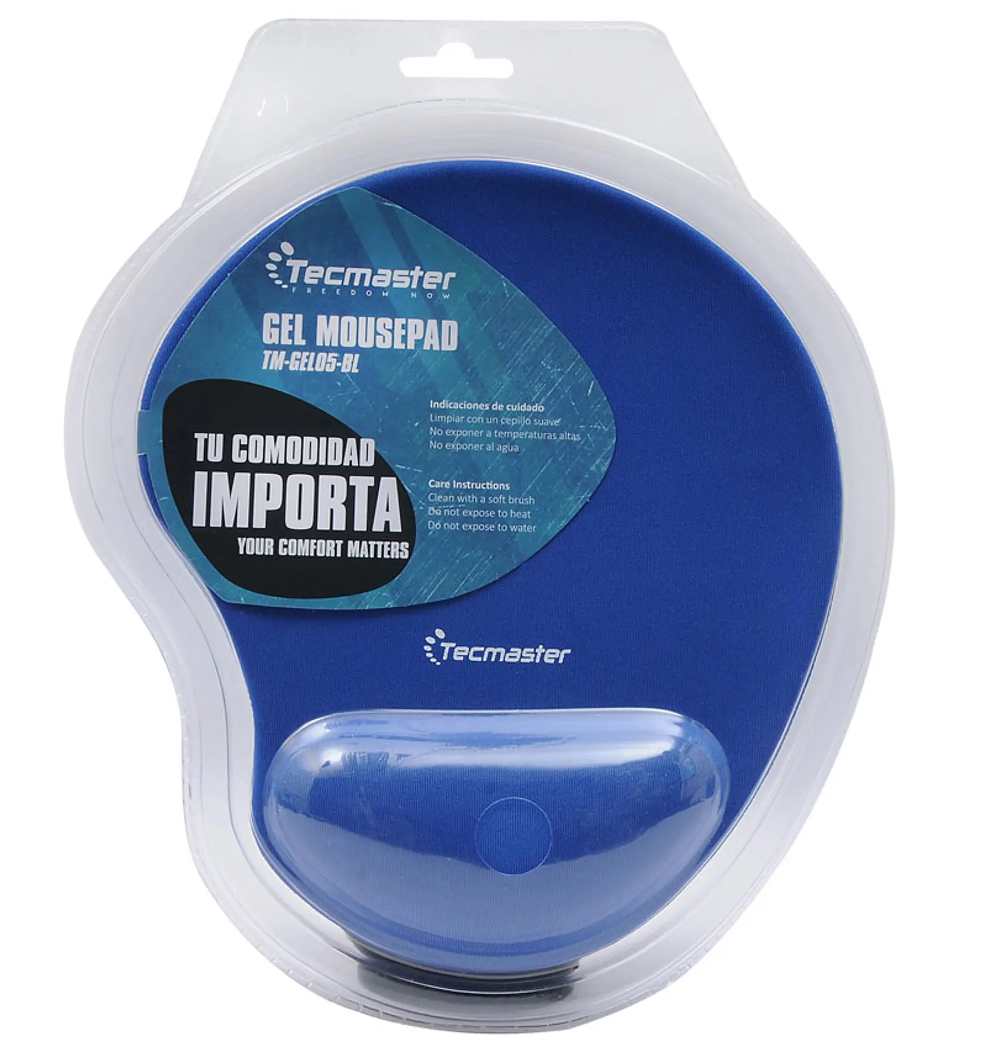 Mouse Pad Alfombrilla Apoya Muñeca Gel Silicona Tecmaster 2