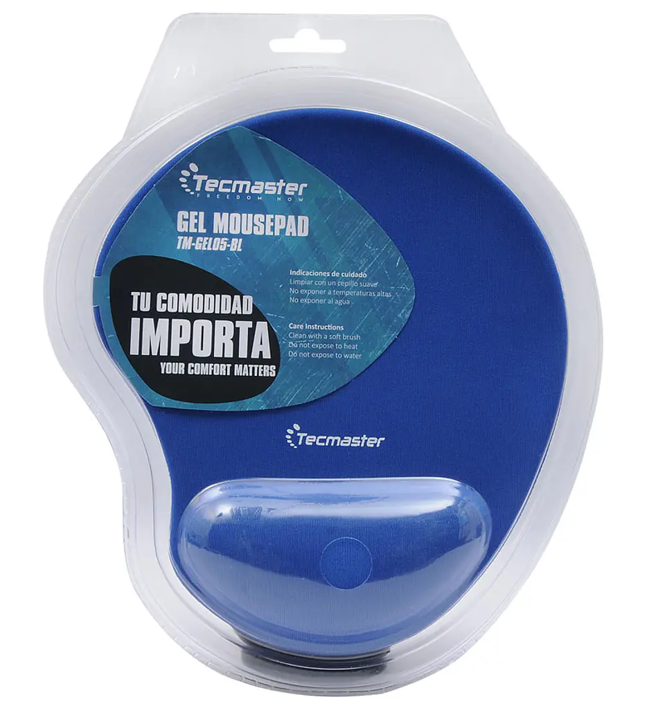 Mouse Pad Alfombrilla Apoya Muñeca Gel Silicona Tecmaster 2