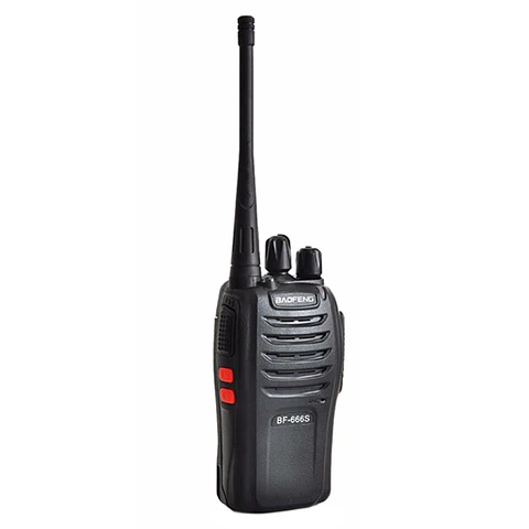 Radio Transmisor 2 Vias Baofeng Bf-666s Negro