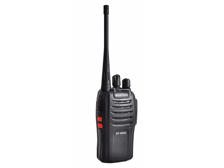 Radio Transmisor 2 Vias Baofeng Bf-666s Negro 1